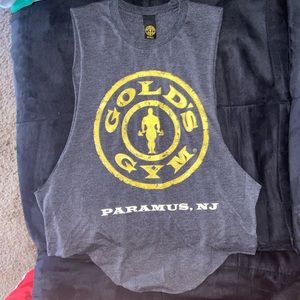 Golds gym muscle tee